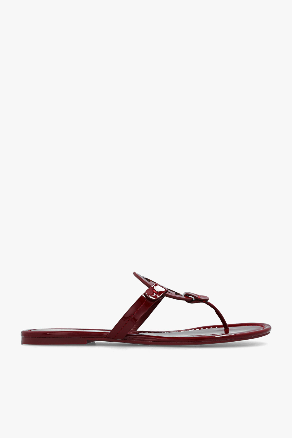 Tory burch hot sale burgundy sandals